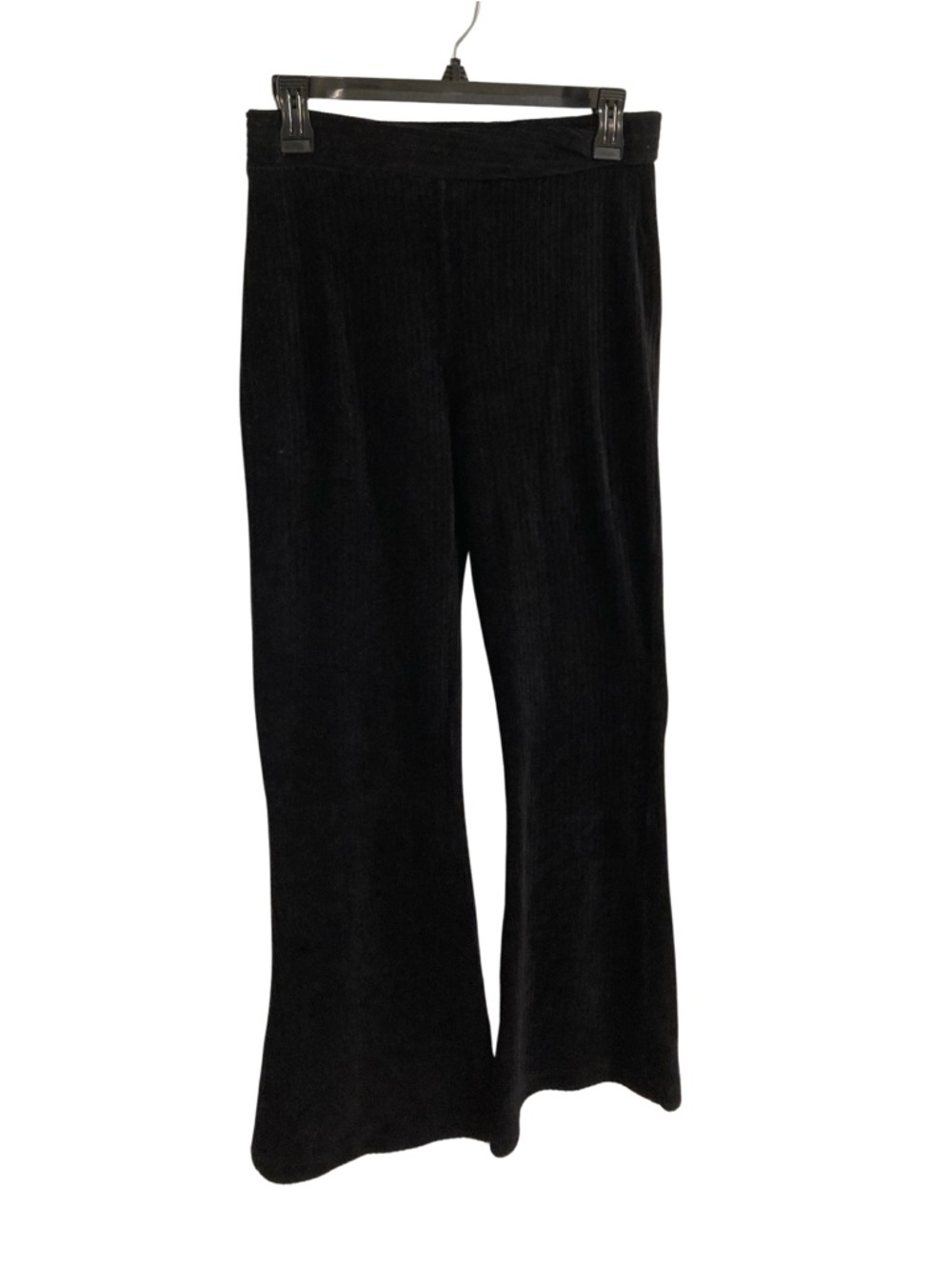 Bell Bottom Flare Cordouroy Black Pants Size S